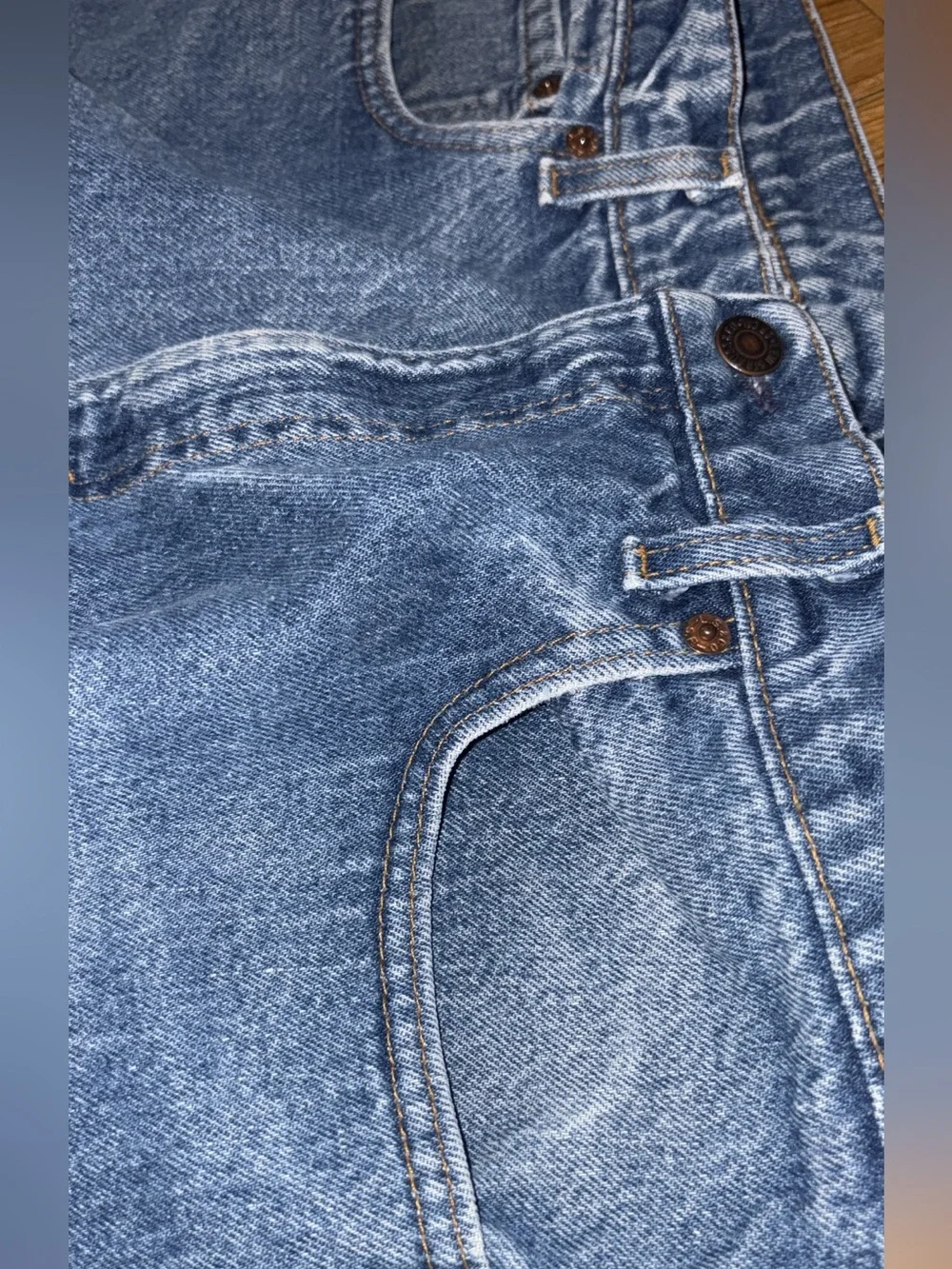 1987 505 Levi dash wash jeans